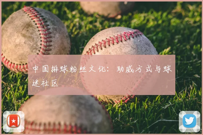 中国排球粉丝文化:助威方式与球迷社区