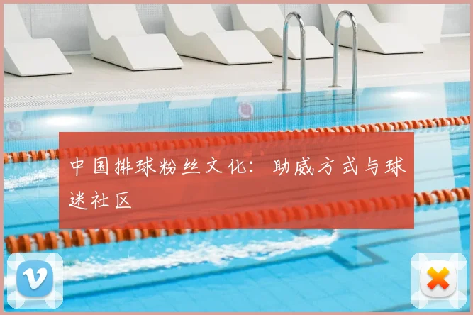 中国排球粉丝文化:助威方式与球迷社区